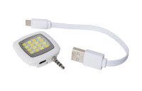 LED 16 Light/Flash for Smartphone-White