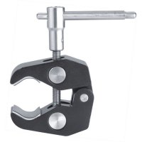 Adjustable Mini Clamp with Female 1/4in and Female 3/8in