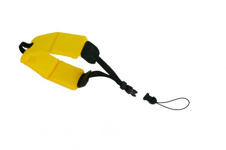 Floating Handstrap Yellow - Click Image to Close