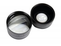 Wide-Angle Telephoto Lens Kit 52-55-58mm with Pouch